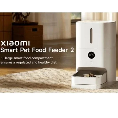 Xiaomi Smart Pet Food Feeder 2, 5L Capacity, Automatic Feeding - White